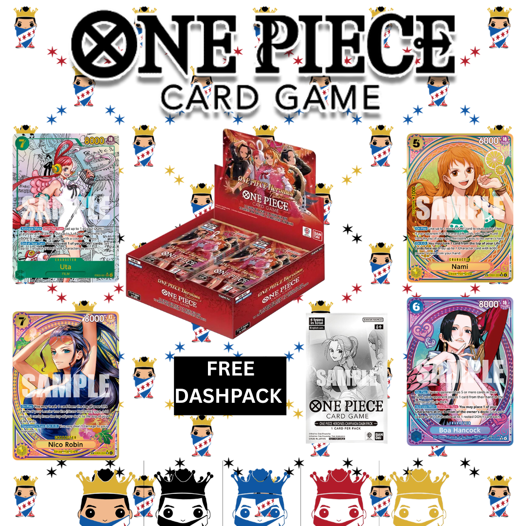 One Piece Heroines Edition (EB-03) Booster Box + FREE DASHPACK