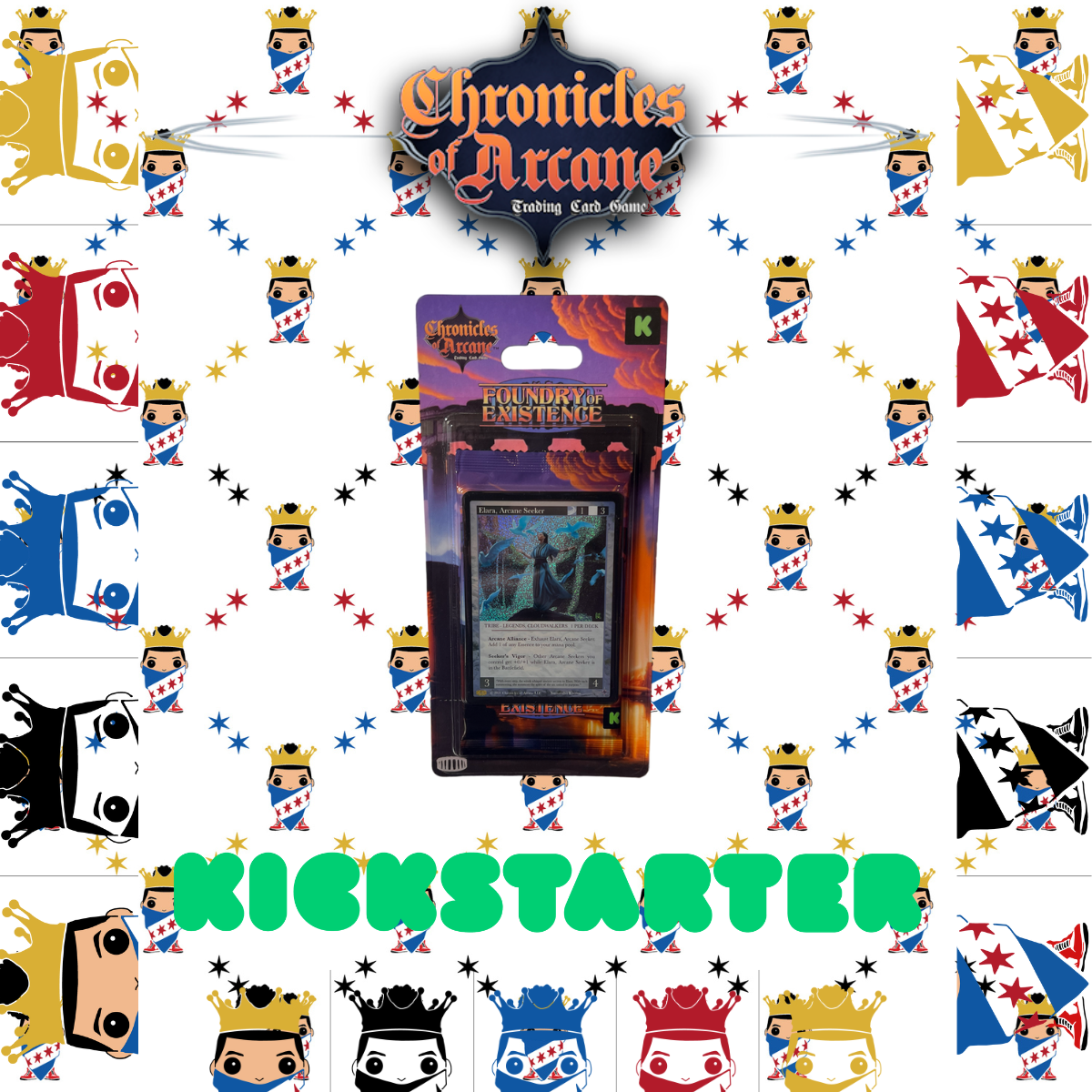 Chronicles of Arcane FOE Kickstarter Single Blister */375