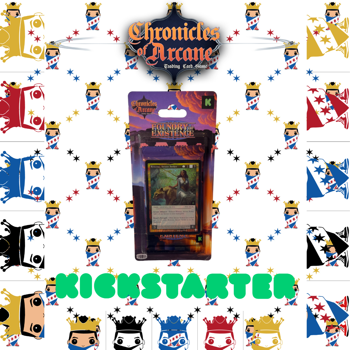 Chronicles of Arcane FOE Kickstarter Single Blister */375