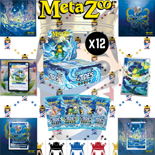 Metazoo Torrential Tides Booster Box Case ( Pre Order ) (x12 Box's)
